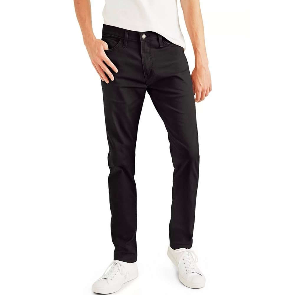 Dockers black comfort knit slim fit jeans 34/32 NEW